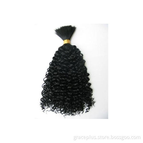 Hot sale 3000piece sale per month unprocessed brazilian/peruvian/indian human hair bulk factory direct sale accept paypal
